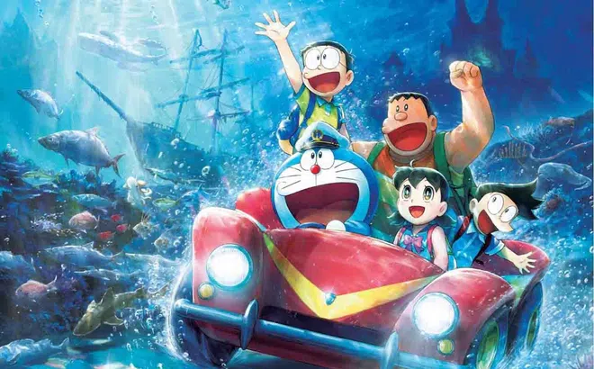 Khám phá đại dương bí ẩn cùng Doraemon