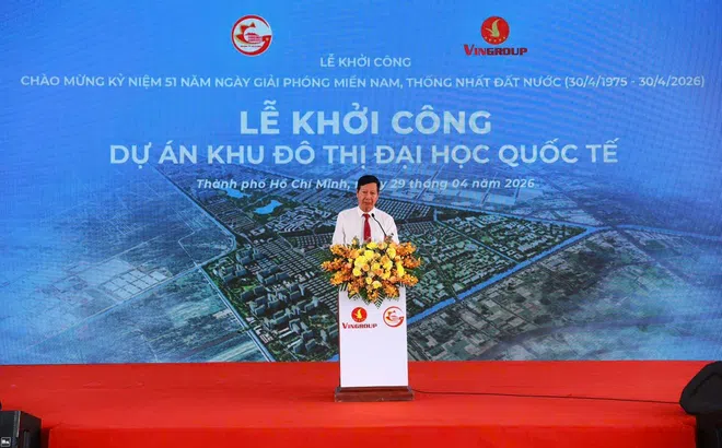 Vingroup khởi công dự án Đô thị Đại học Quốc tế - Thành phố công viên tri thức đẳng cấp hàng đầu châu Á