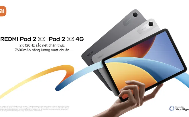 Khám phá REDMI Pad 2 9.7 : Màn hình 2K, pin 7.600 mAh, giá chỉ từ 4.9 triệu đồng - đáng mua!