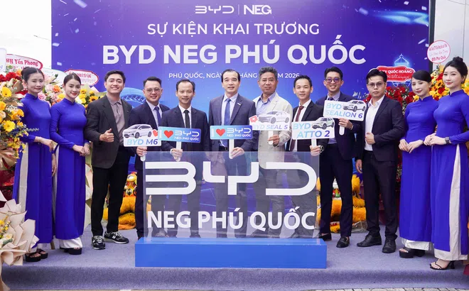 BYD NEG Phú Quốc chính thức đi vào hoạt động, mở rộng hệ sinh thái xe điện tại đặc khu Phú Quốc