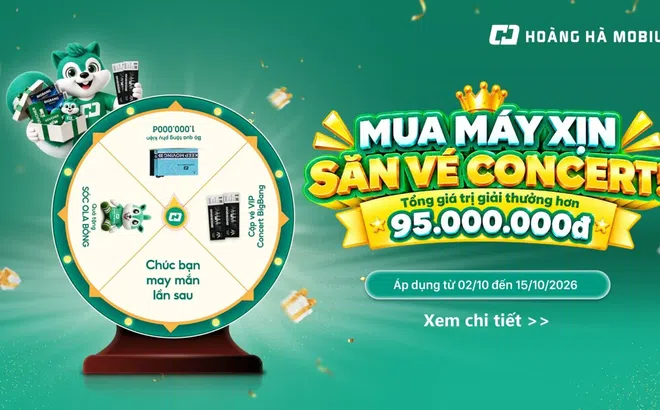 Người dùng iPhone được “tiếp sức” quyền lợi với loạt chương trình mới từ Hoàng Hà Mobile trong tháng 10