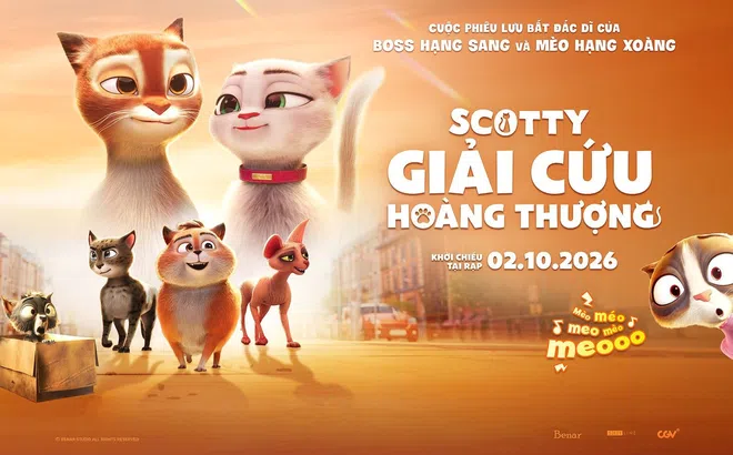 Phim hoạt hình về những người bạn bốn chân "cưng" nhất tháng 10: Cùng Scotty lên đường giải cứu Hoàng thượng