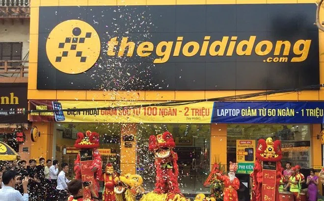 Lãi ròng tháng 12 của Thế giới Di động giảm mạnh 79%