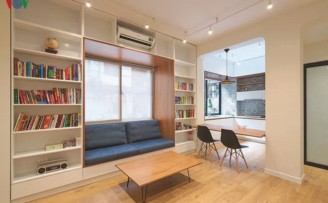 Cải tạo căn hộ cũ thành không gian sống đẹp