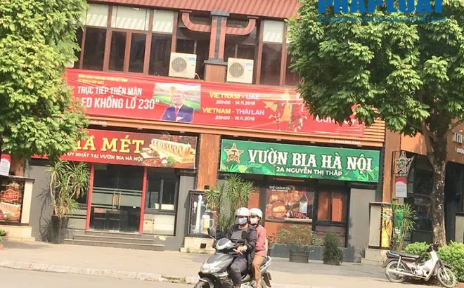 Cận cảnh những lô đất vàng làm bãi đỗ xe bị Tập đoàn Lã Vọng "hô biến" thành nhà hàng