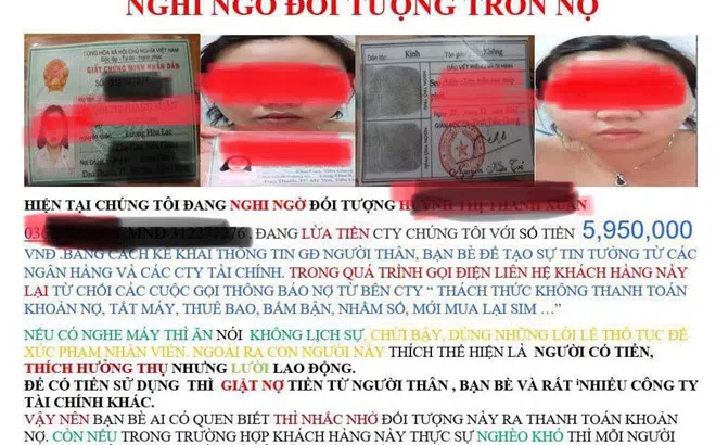 Vay 20 triệu, trả 60 triệu, cả họ tộc vẫn bị app truy đuổi