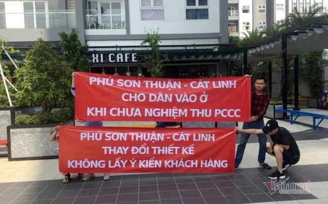 Chủ đầu tư giả mạo chữ ký cư dân để xin điều chỉnh dự án?