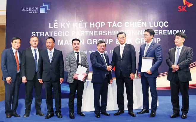 Cổ phiếu xuống đáy, thương vụ đầu tư của SK Group vào Masan mất đi gần 40% giá trị