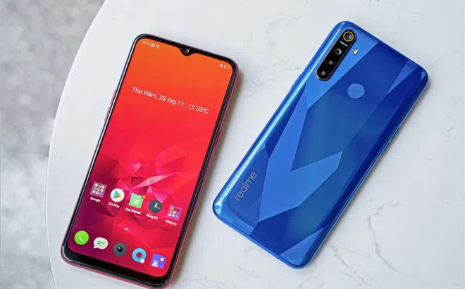 Realme 5S camera 48 megapixel giá 5 triệu đồng