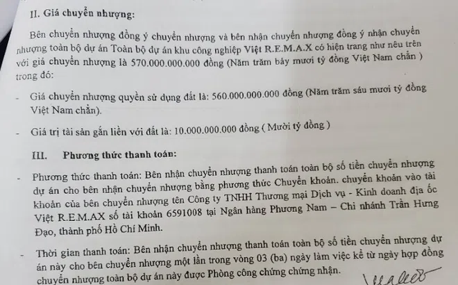 KCN Phú Tân được mua lại với giá 570 tỷ, vì sao OCB “hào phóng” định giá hơn 1085 tỷ?