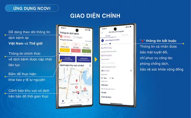 Người dân dễ dàng tra cứu thông tin Covid-19 trên điện thoại di động