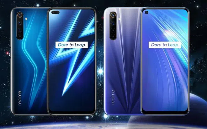 Bộ đôi Realme 6 và 6 Pro lên kệ