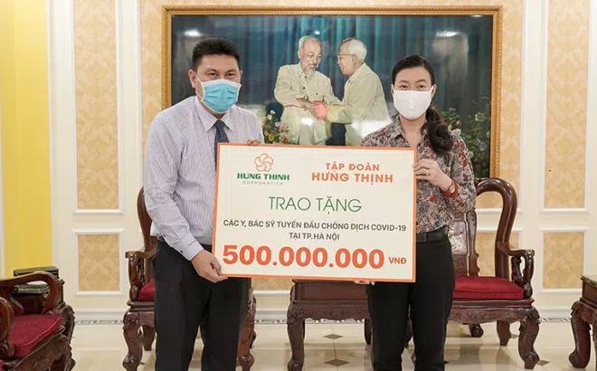 Tập đoàn Hưng Thịnh chung tay tiếp sức cho y, bác sĩ tuyến đầu chống dịch Covid 19