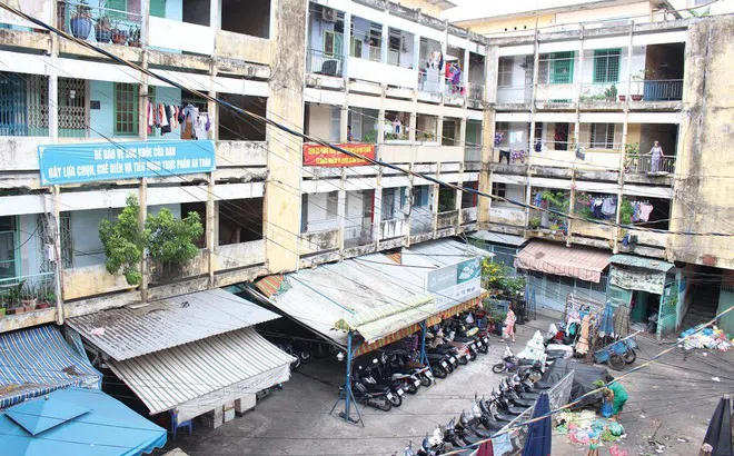 Bế tắc trong cải tạo chung cư cũ tại TP.HCM