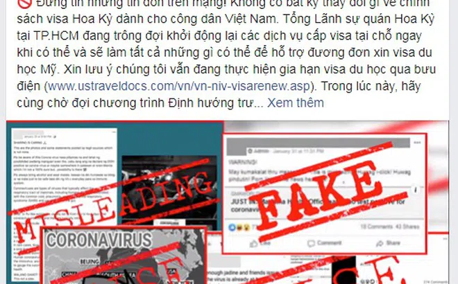 Không có việc Mỹ ngừng cấp visa cho du học sinh Việt Nam