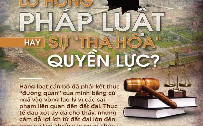 Lỗ hổng pháp luật hay sự tha hóa quyền lực
