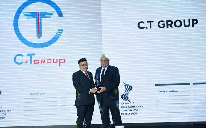 Tập đoàn C.T group được vinh danh “Nơi làm việc tốt nhất Châu Á”