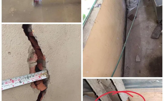 TP.HCM: DA Panorama Khu dân cư Lacasa thi công gây sụt lún, nứt nhà dân