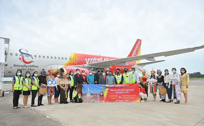 Vietjet khai trương đường bay nội địa thứ 10 tại Thái Lan, kết nối thủ đô Băng Cốc và Nakhon Si Thammarat