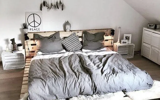 Thân thiện với môi trường cùng giường pallet