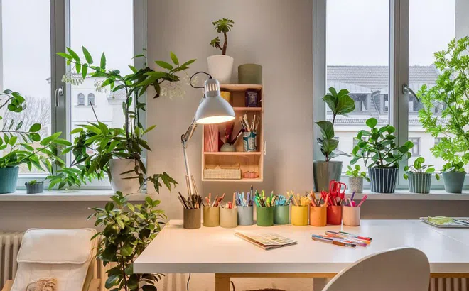 Ý tưởng bài trí không gian làm việc tại nhà
