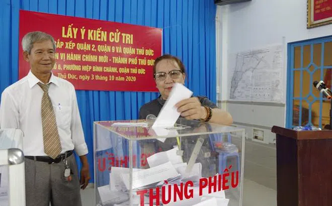 Kết quả lấy ý kiến sáp nhập, thành lập TP Thủ Đức tương lai