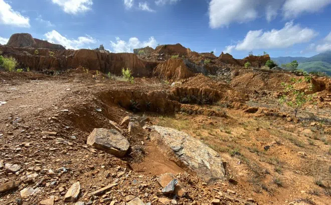 Quảng Nam: Lấy đi 1 triệu m3 đất, 4 năm cụm công nghiệp vẫn nằm trên giấy