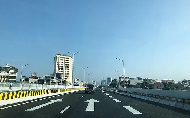 Chính thức thông xe dự án đường trên cao hơn 5.000 tỷ đồng đẹp nhất Hà Nội