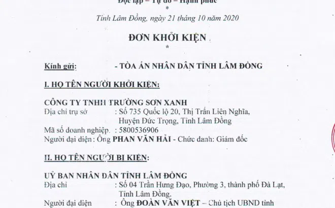 Doanh nghiệp kiện UBND tỉnh Lâm Đồng vì thu hồi đất ở Bến xe Đức Trọng