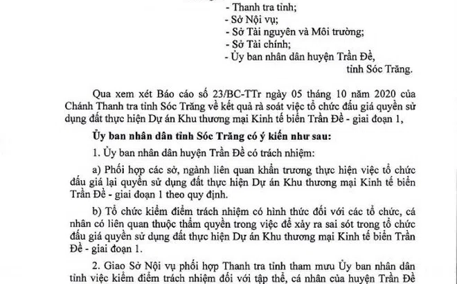 Bà Rịa - Vũng Tàu: Yêu cầu công an vào cuộc vụ trúng đấu giá 'đất vàng' 79.000m2
