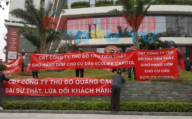 Nỗi lo sợ của người dân tại tòa chung cư Ecolife Capital 58 Tố Hữu
