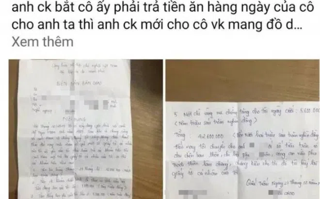 Vụ chồng đòi tiền ăn hàng ngày và tiền khám sản của vợ sau ly hôn: 'Anh ta đã gặp và xin lỗi tôi'