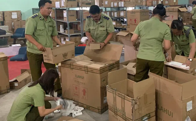 Phát hiện hàng nghìn sản phẩm nhập lậu tại kho hàng của MIMISO Việt Nam