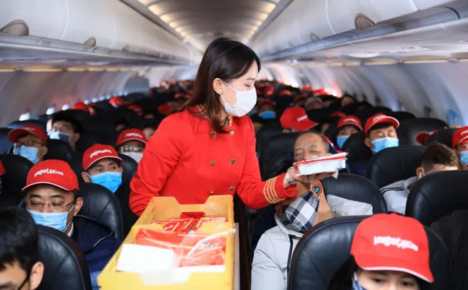 Vietjet khai thác một số đường bay quốc tế từ tháng 4
